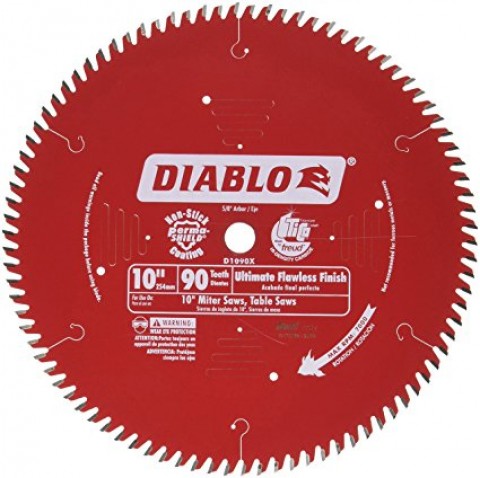 10 in. x 90 Tooth Ultimate Flawless Finish Diablo Saw Blade ** CALL STORE FOR AVAILABILITY AND TO PLACE ORDER ** 10 in. x 90 Tooth Ultimate Flawless Finish Diablo Saw Blade ** CALL STORE FOR AVAILABILITY AND TO PLACE ORDER **